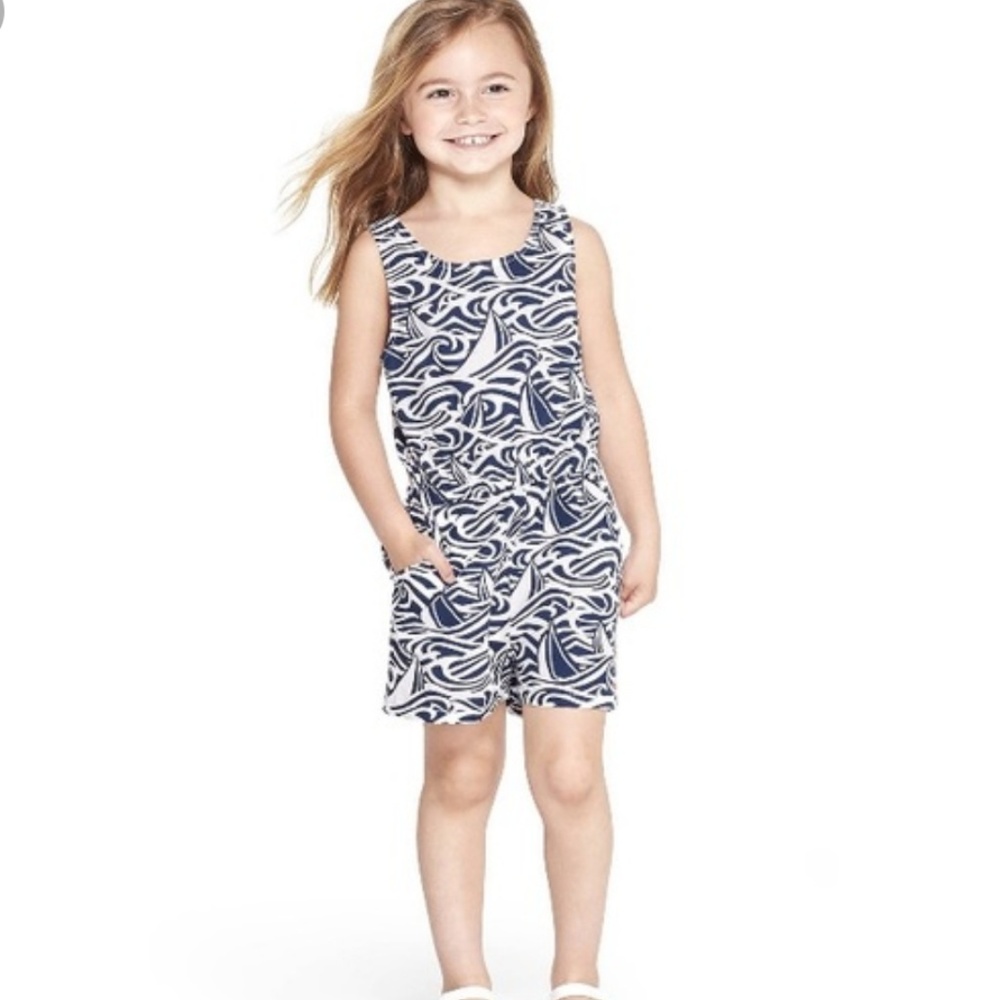 New! 🎯 Vineyard Vines Toddler Girl's Romper